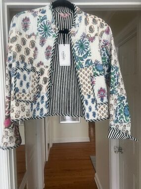 Sara Campbell Notting Hill Reversible Jacket NWT